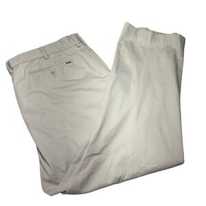 Polo Ralph Lauren Stretch Classic Fit Chino Pants Khaki Mens 44B 29.5"L Preppy